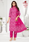 Batik Vol 13 By Ganpati Cotton Wholesale Kurti With Bottom Dupatta In India